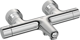 Thermostatique bain-douche apparent Hansa Hansaprisma saillie 180 mm chromé