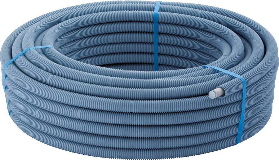 Tube système Geberit FlowFit ML sous gaine de protection, en rouleaux