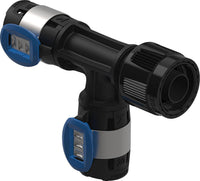 Pièce de transition en T Geberit FlowFit avec MasterFix, dérivation