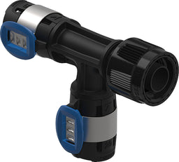 Pièce de transition en T Geberit FlowFit avec MasterFix, dérivation