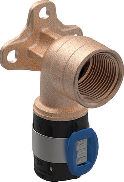 Coude de raccordement 90° Geberit FlowFit avec filétage femelle