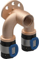 Geberit FlowFit équerre de raccordement double 90°