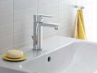 Mitigeur de lavabo Duravit D-Code M saillie 107mm chromé