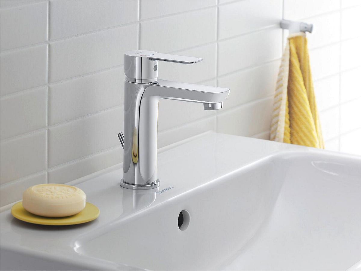 Mitigeur de lavabo Duravit D-Code M saillie 107mm chromé
