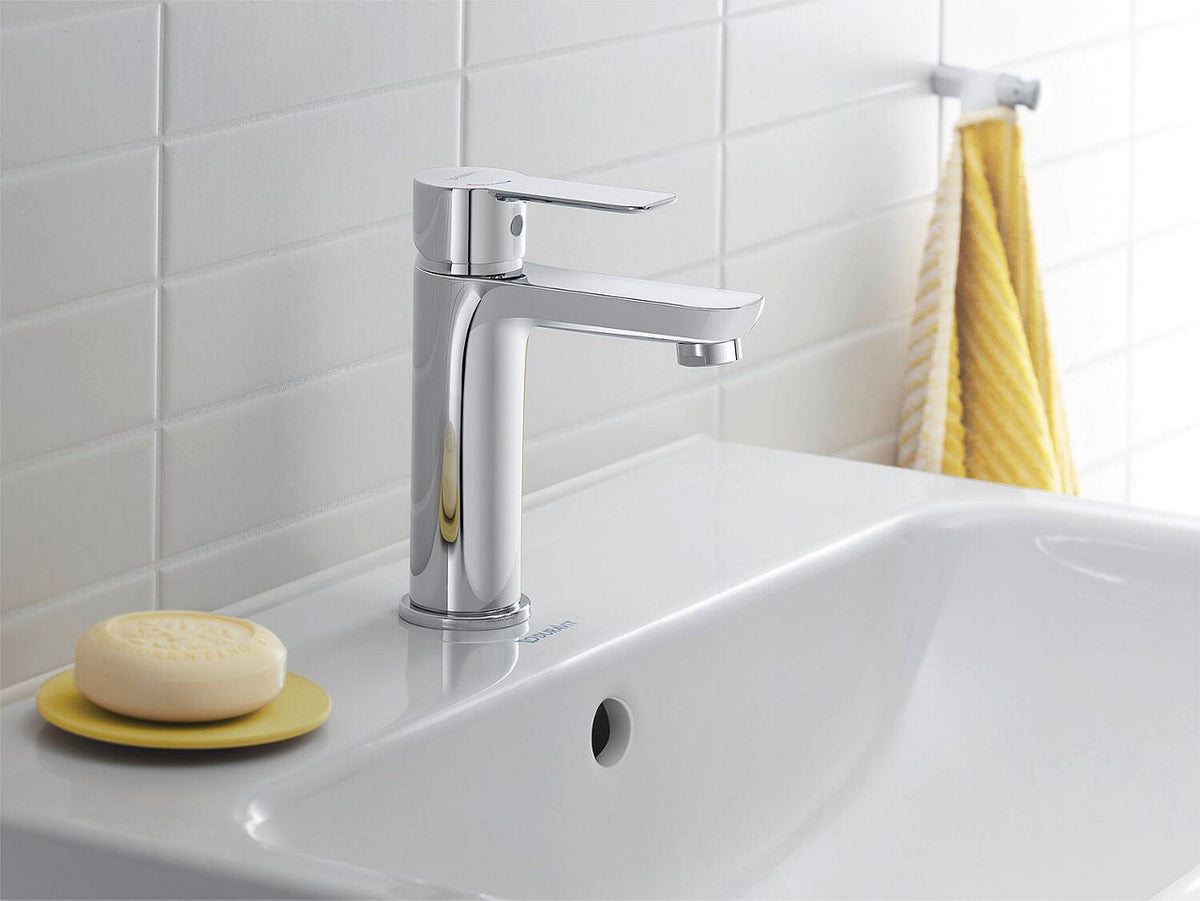 Mitigeur de lavabo Duravit D-Code M saillie 107mm chromé