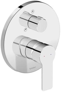 Mitigeur bain/douche encastré Duravit D-Code 2.0 chromé