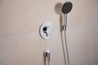 Thermostatique bain-douche encastré Hansgrohe Ecostat Comfort 2 sorties chromé
