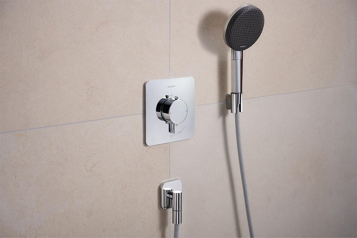 Thermostatique douche encastré Hansgrohe Ecostat Comfort 1 sortie chromé