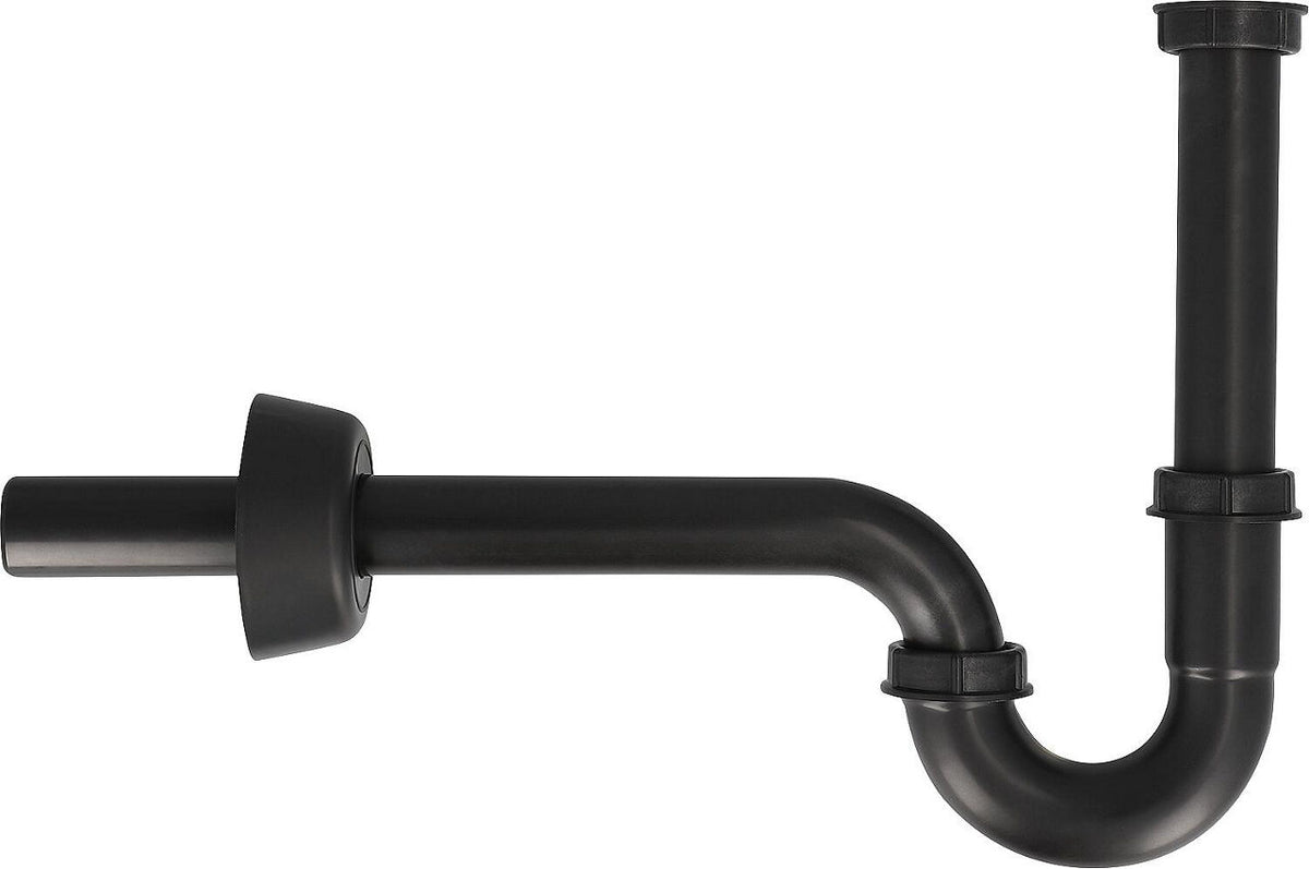 Siphon tubulaire pour vasque ABS DN 32 (1 1/4") x ø 32 mm