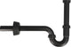 Siphon tubulaire pour vasque ABS DN 32 (1 1/4") x ø 32 mm