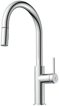 Mitigeur d'évier Wasserwerk WK 2 avec douchette extractible pour la vaisselle