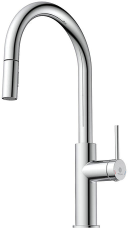 Mitigeur d'évier Wasserwerk WK 2 avec douchette extractible pour la vaisselle