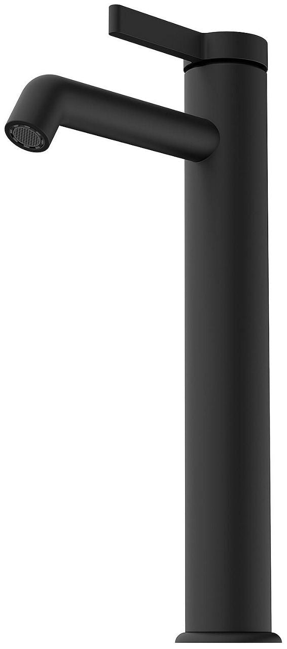 Mitigeur de lavabo Wasserwerk WT 11 XL saillie 175 mm noir mat