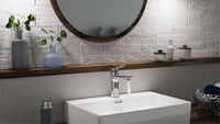 Mitigeur de lavabo Wasserwerk WT saillie 170 mm chromé