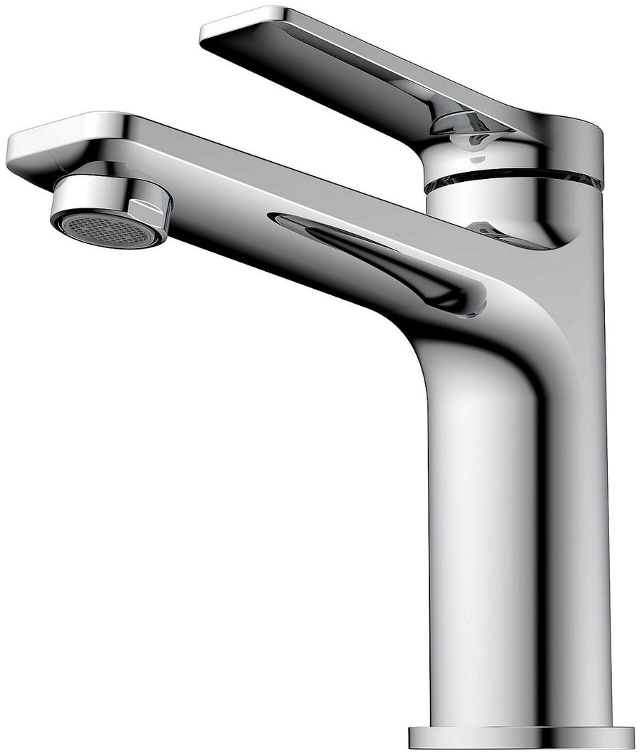 Mitigeur de lavabo Wasserwerk WT saillie 170 mm chromé