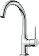 Mitigeur de lavabo Wasserwerk WT saillie 170 mm chromé