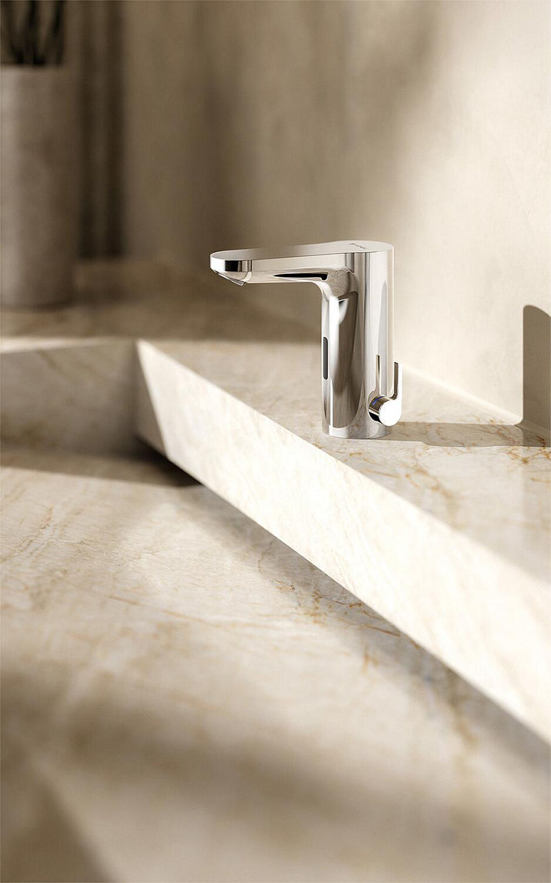 Robinetterie électronique de lavabo Schell Celis E2 chromée