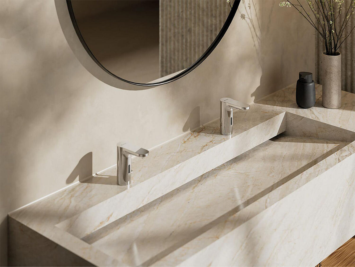 Robinetterie électronique de lavabo Schell Celis E2 chromée