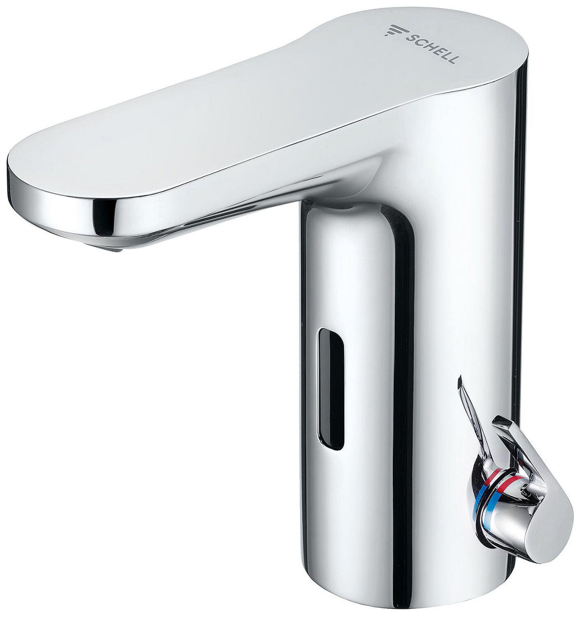 Robinetterie électronique de lavabo Schell Celis E2 chromée