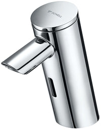 Robinetterie électronique de lavabo Schell Puris E2 saillie 105mm chromé