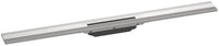 Hansgrohe caniveau de douche RainDrain Flex montage mural