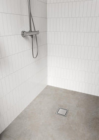 Hansgrohe RainDrain Spot, set complet, évacuation ponctuelle acier inoxydable brossé 150 mm