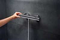 Thermostatique douche apparent Hansgrohe Ecostat Fine chromé