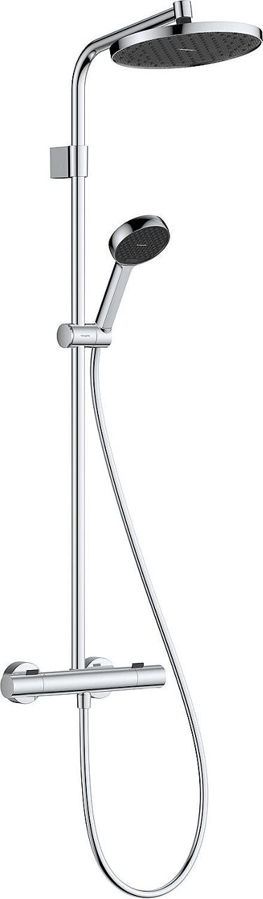 Hansgrohe Activera S Fine Varia EcoSmart chrome shower column