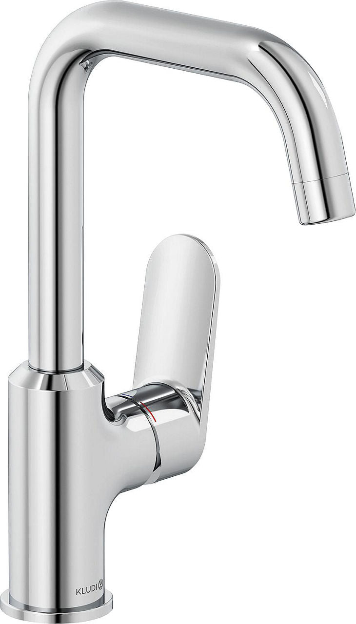 Mitigeur de lavabo Kludi Kludi-X1 saillie 155mm chromé