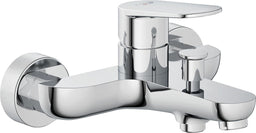 Mitigeur bain/douche apparent Kludi X1 saillie 170 mm chromé