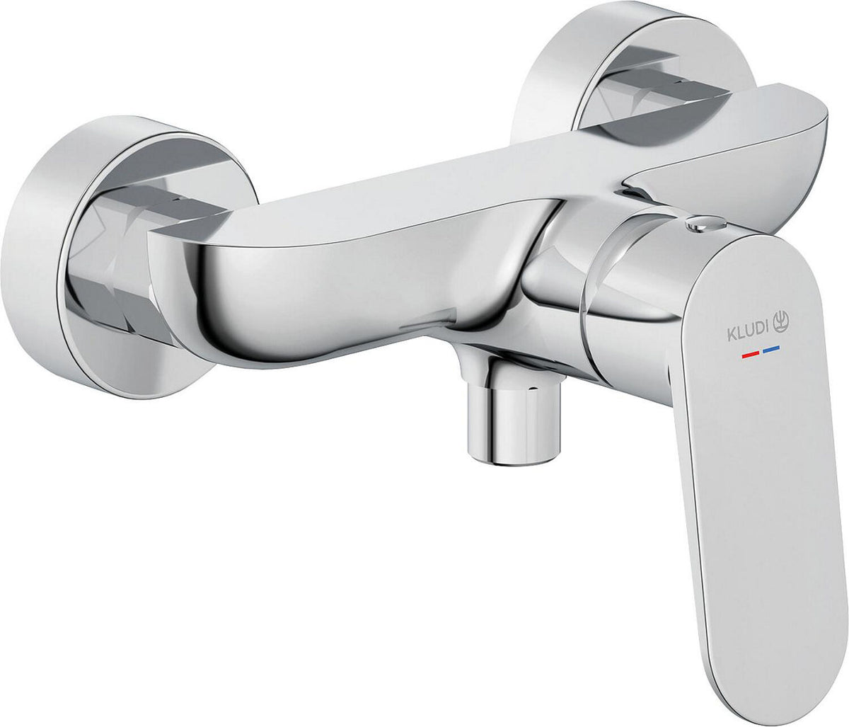 Mitigeur douche apparent Kludi X1 saillie 50 mm chromé