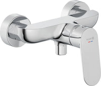 Mitigeur douche apparent Kludi X1 saillie 50 mm chromé