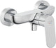Mitigeur douche apparent Kludi X1 saillie 50 mm chromé