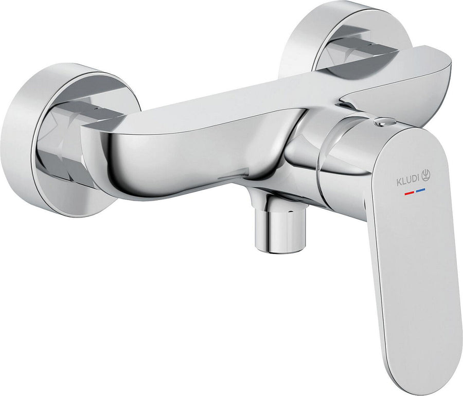 Mitigeur douche apparent Kludi X1 saillie 50 mm chromé