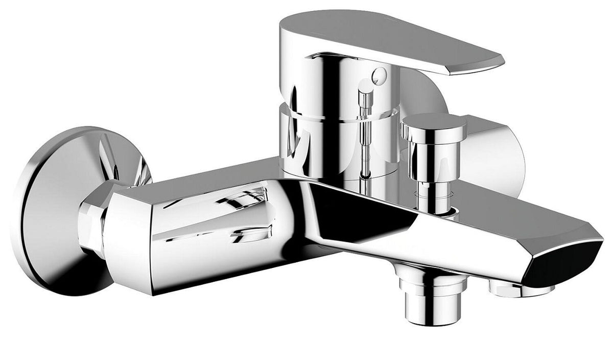 Mitigeur bain/douche apparent Rasario chromé