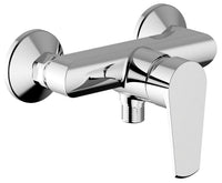 Mitigeur douche apparent Rosario saillie 153 mm chromé