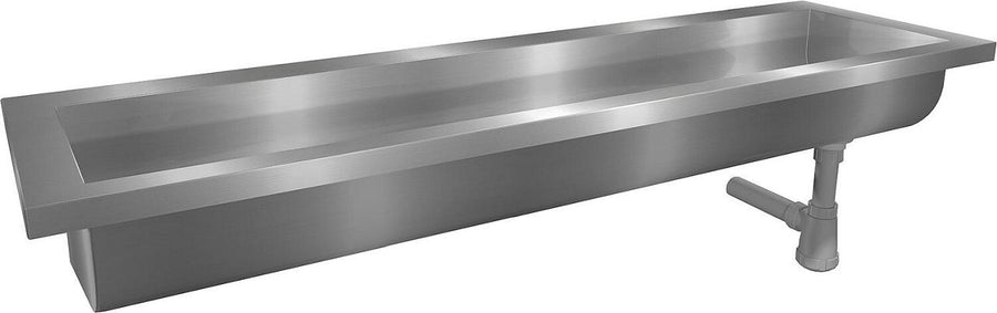 Caniveau de lavage Easy IV Loggere Blinox inox sans perçage robinetterie