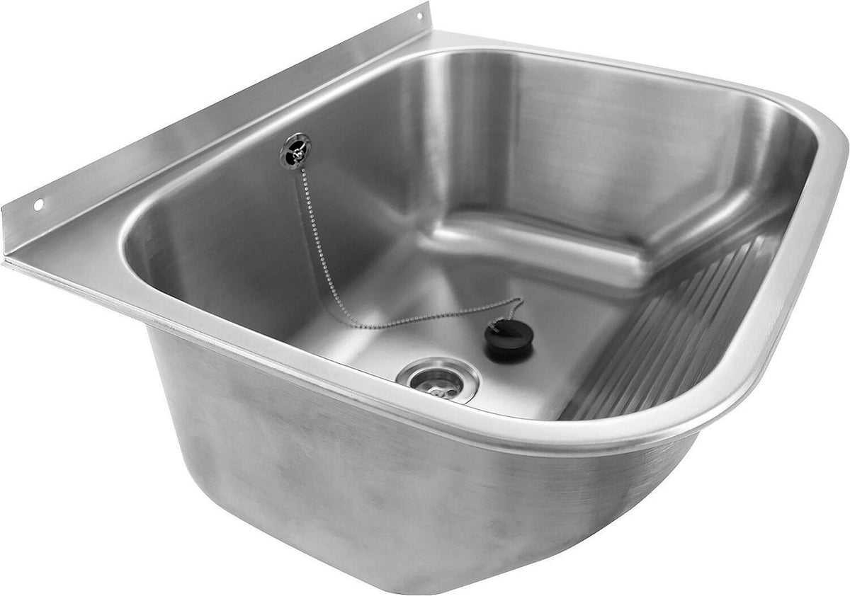 Cuve de lavage en inox Loggere Easy 2, l x p x h 555 x 485 x 230 mm