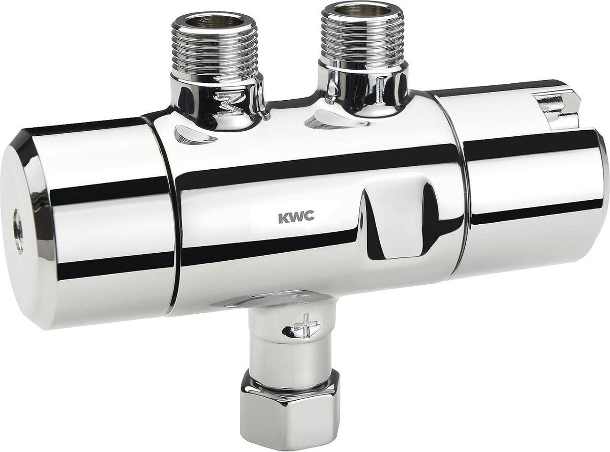 Thermostat d'angle KWC Professional Puretherm DN10 chromé
