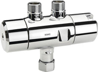 Thermostat d'angle KWC Professional Puretherm DN10 chromé