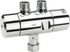Thermostat d'angle KWC Professional Puretherm DN10 chromé