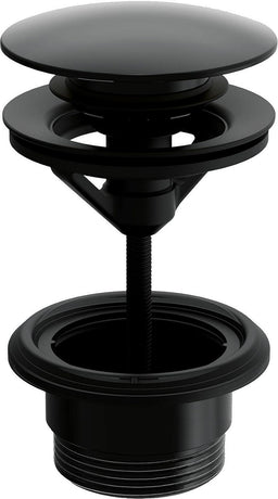 Bonde clicker Hansa noir mat, DN 32 (1 1/4")