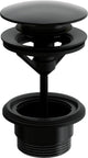 Bonde clicker Hansa noir mat, DN 32 (1 1/4")