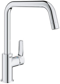 Mitigeur d'évier Grohe Eurosmart douchette extractible Saillie 227 mm