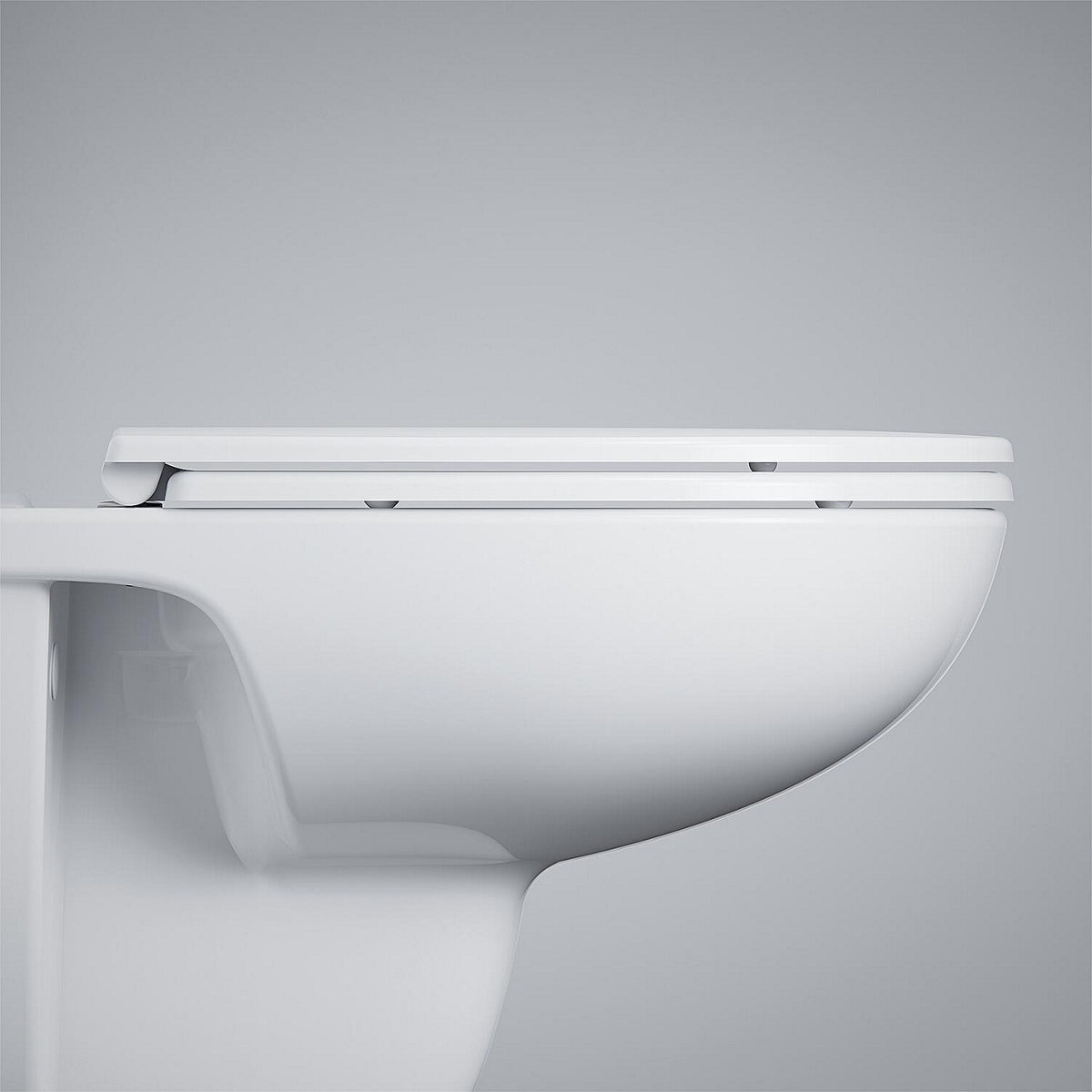 Wand-Tiefspül-WC Grohe Bau Keramik B x H x T: 355x357x535 mm spülrandlos, weiß