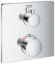 Thermostatique douche encastré Grohe Grohtherm 2 sorties chromé