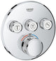 Thermostatique douche encastré Grohe Grohtherm SmartControl 3 sorties chromé