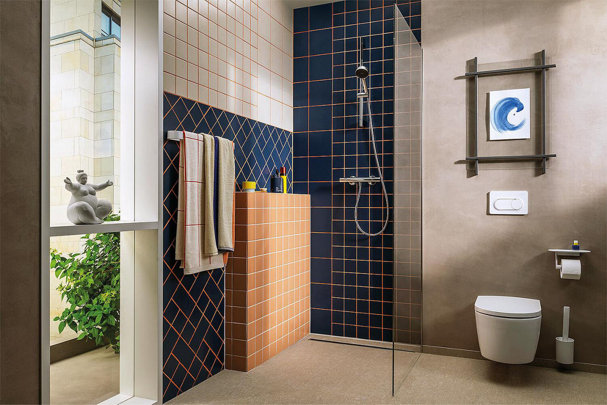 Hansgrohe Activera Select S 95 Brausethermostat-Set 2 Strahlarten, Stange 650mm, Chrom
