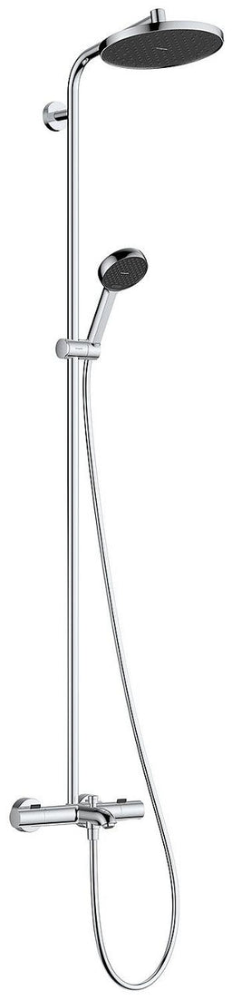 Hansgrohe Activera S 240 1jet Shower Column with Bath Thermostat Chrome