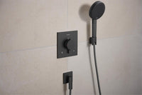 Hansgrohe Raindance Select S Handbrause 3 Strahlarten 125 EcoSmart Chrom mit Stange und Schlauch